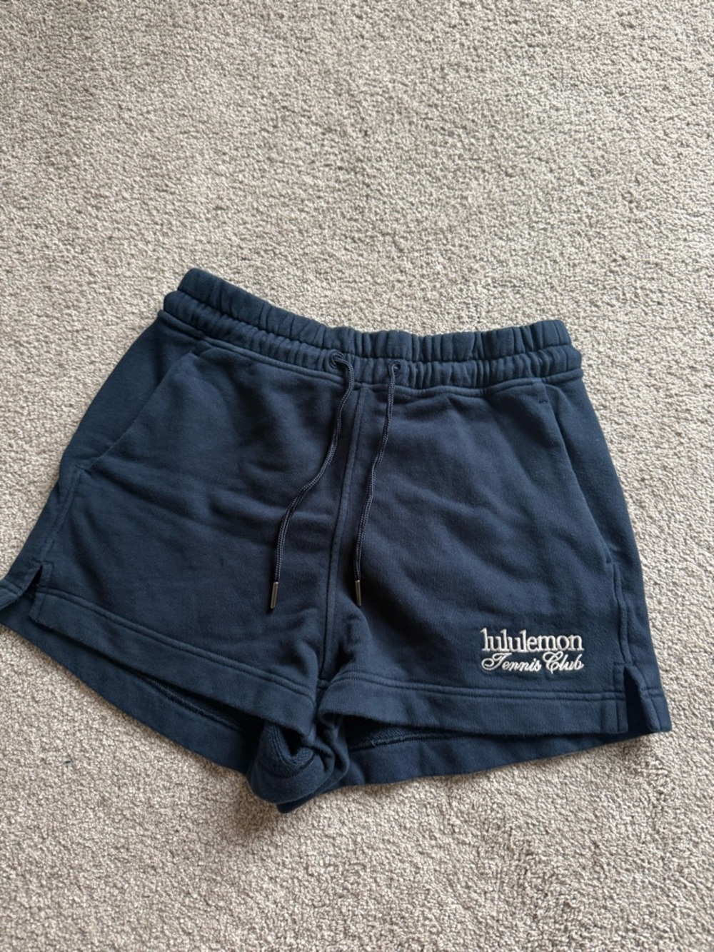lululemon athletica Navy Tennis Club Sweat Shorts